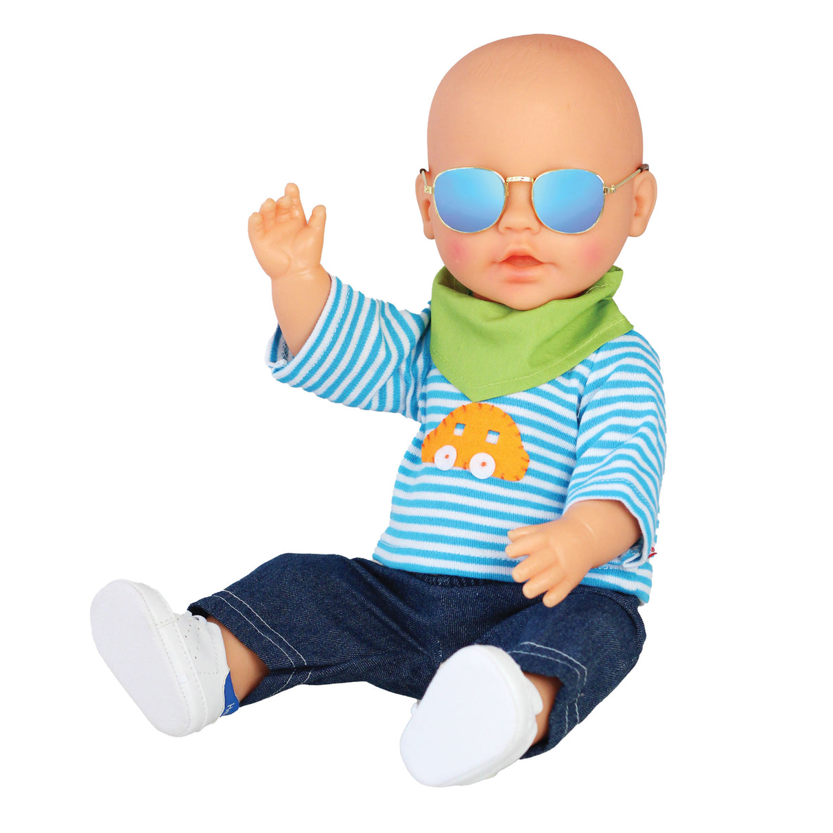 Sonnenbrille/ blau verspiegelt