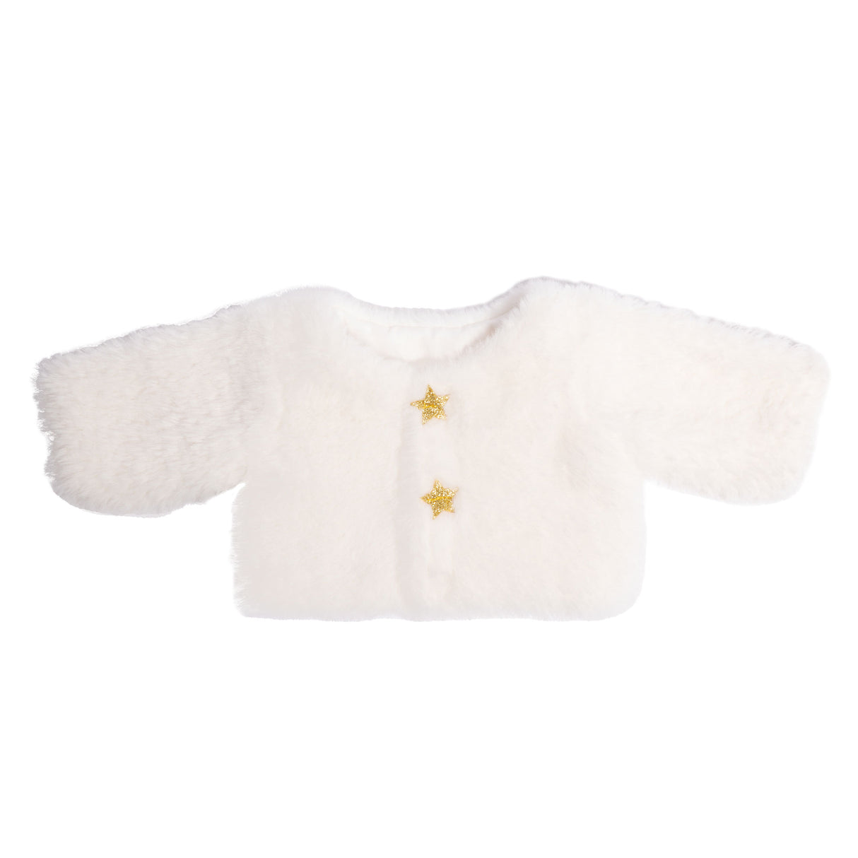 Puppen Plüschjacke "Yuki" mit Tüllrock 35-45 cm