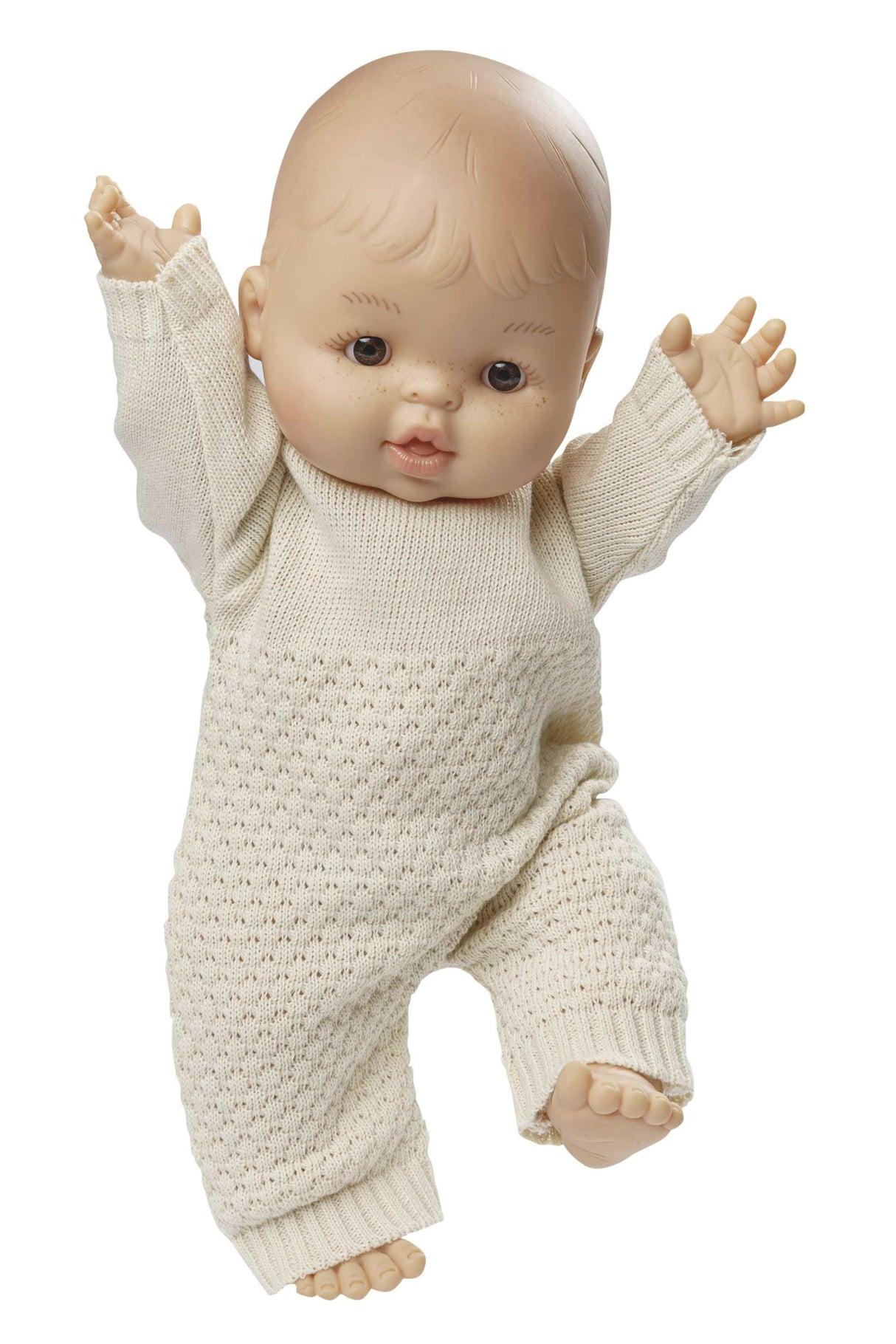 Puppen-Strick Strampler Gr. 28-35