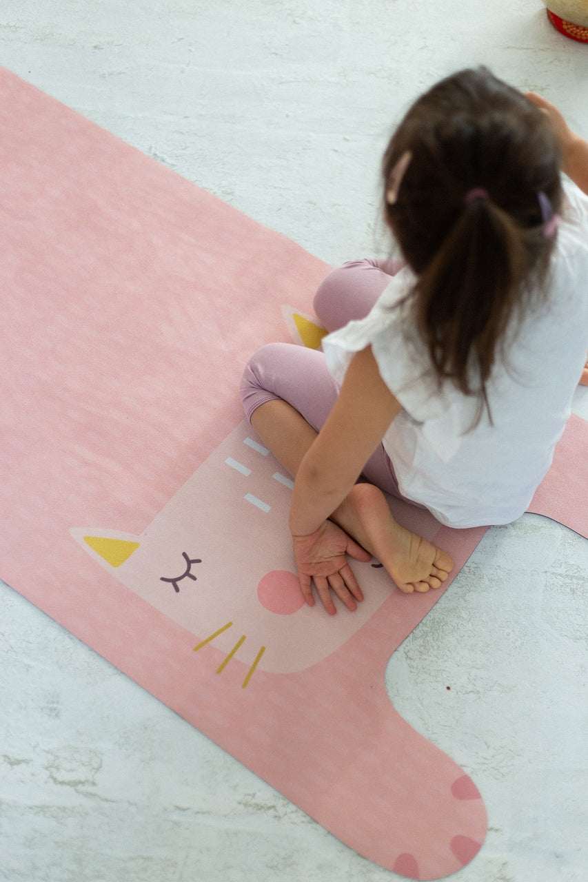 Kinder Yogamatte - Kimmi die Katze