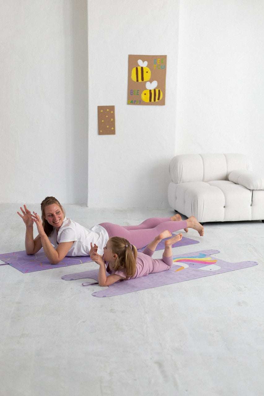 Kinder Yogamatte - Emmi das Einhorn