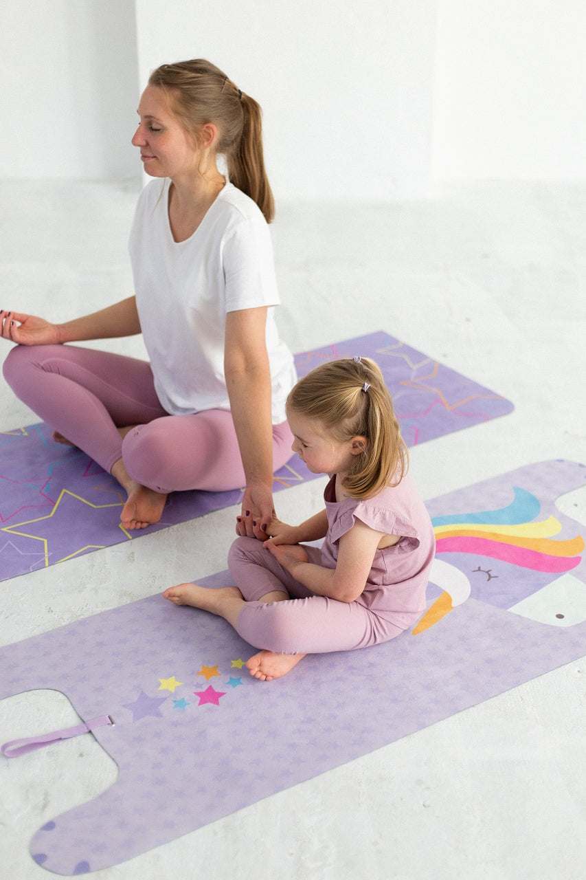 Kinder Yogamatte - Emmi das Einhorn
