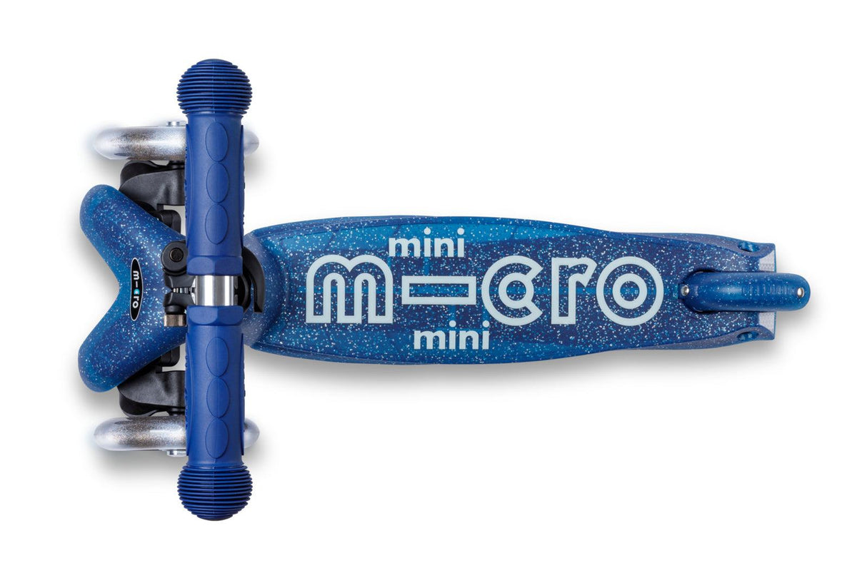 Mini Micro Deluxe Galaxy Glitter LED Navy