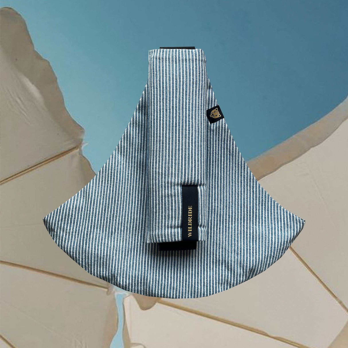 Kindertrage/ Light Denim Stripe