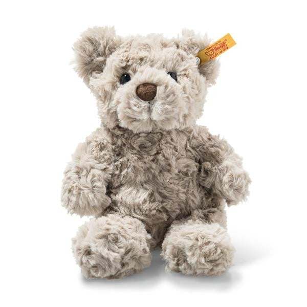 Steiff Teddybär Honey 18 cm mit Granulatsäckchen sitzend, Kunststoffaugen, waschbar bei 30 Grad
