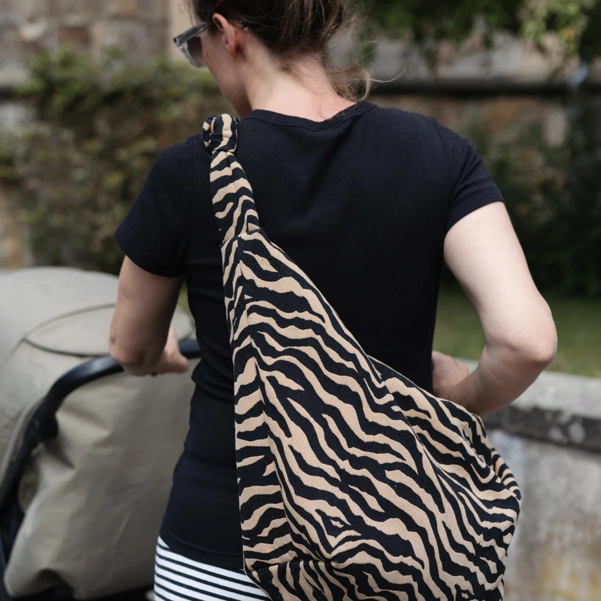 Lukkily Bag #1 Zebra creme/black
