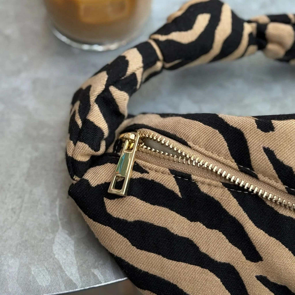 Lukkily Bag #1 Zebra creme/black