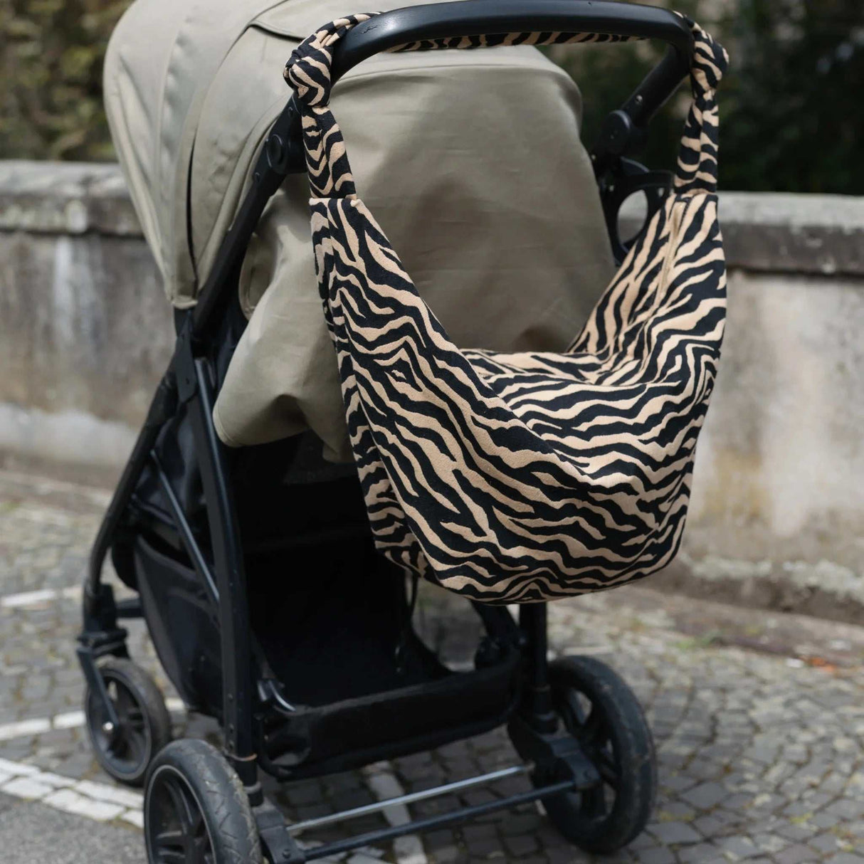 Lukkily Bag #1 Zebra creme/black
