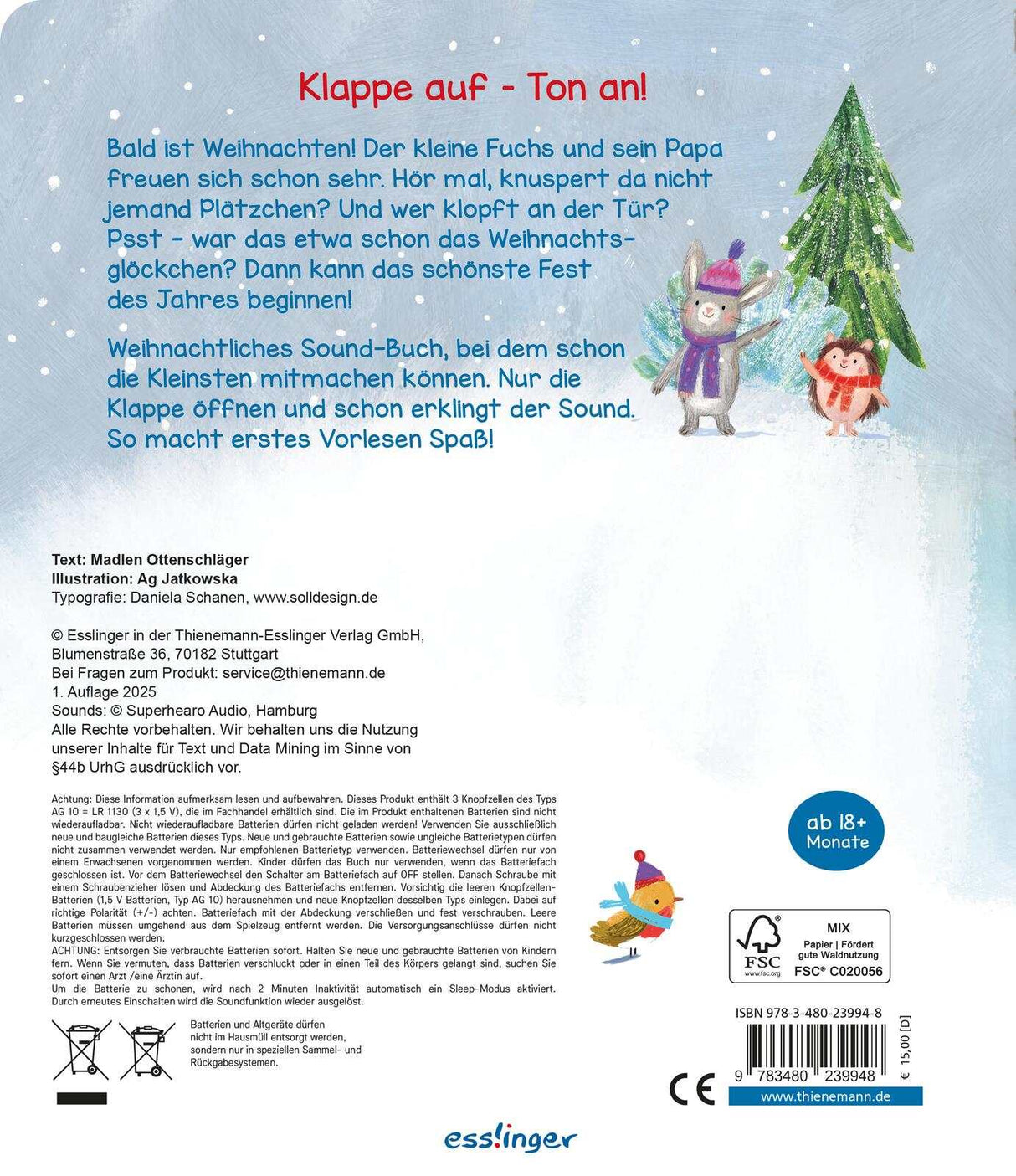 Hör mal her, es Weihnachtet sehr