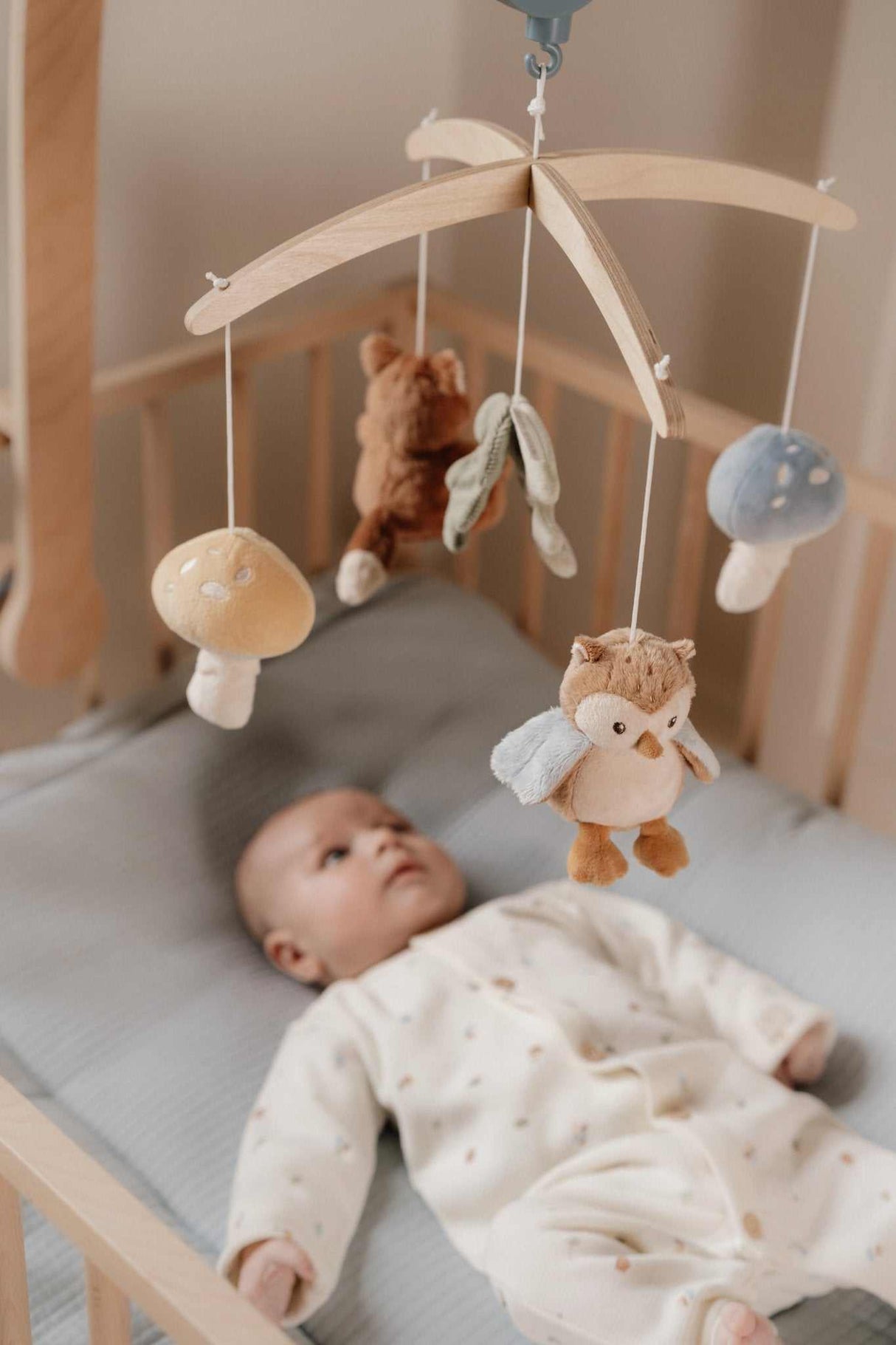 Musik-Mobile aus Holz Forest Friend