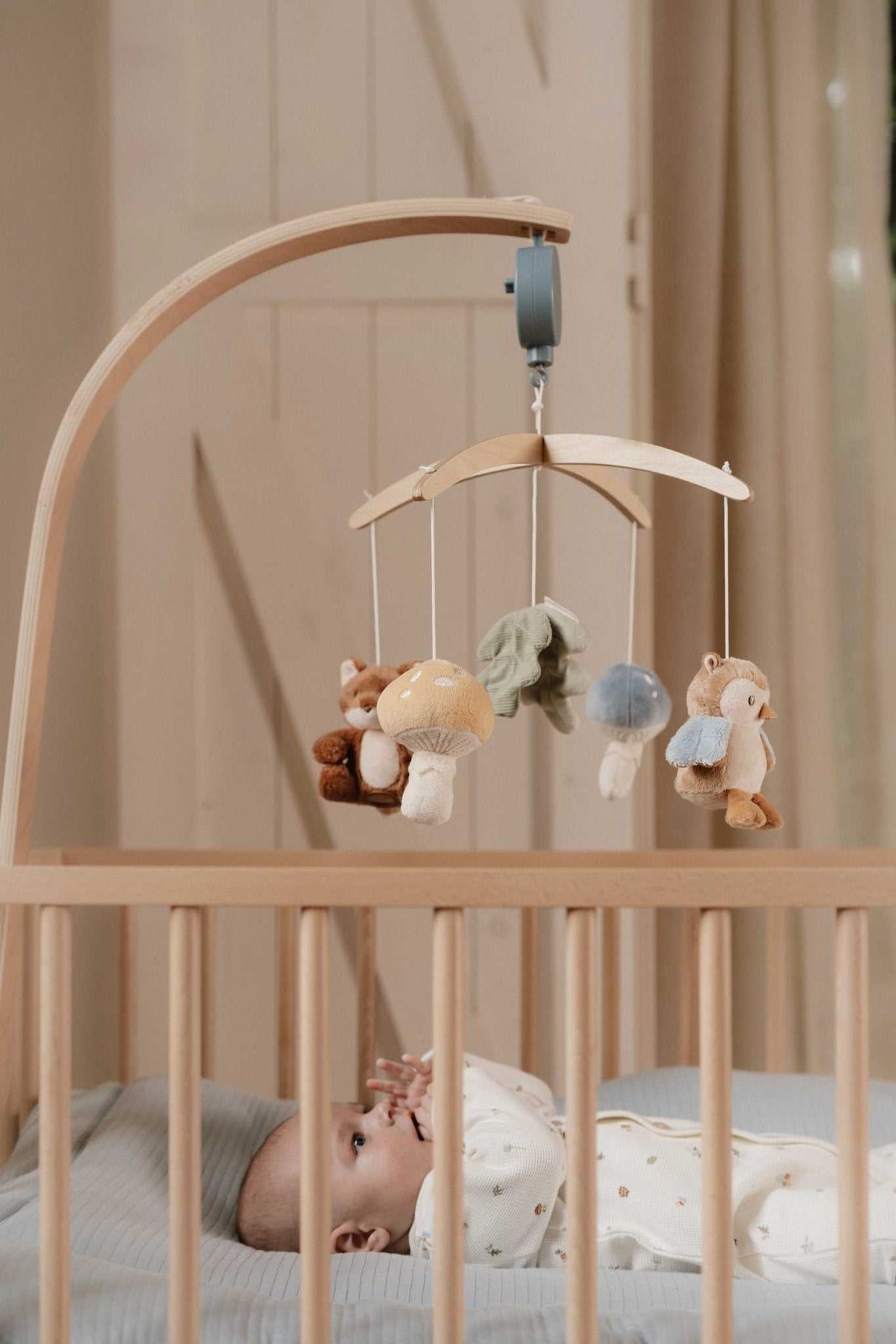 Musik-Mobile aus Holz Forest Friend