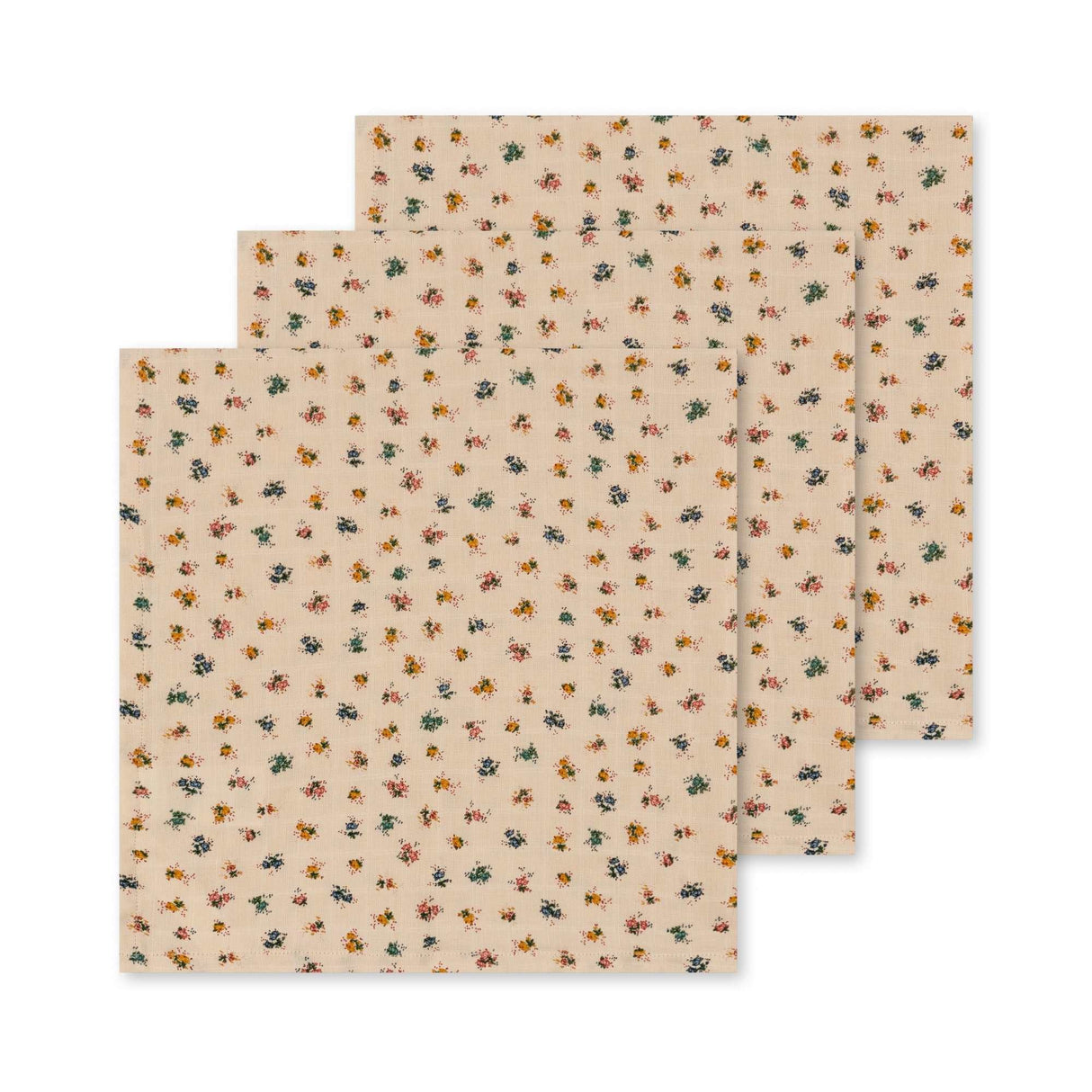 Musselintücher 3er Pack aus 100% Bio-Baumwolle in Bloomie Blush für Babys und Kleinkinder
