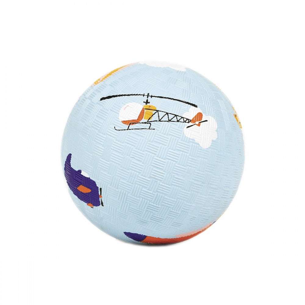 Kleiner Naturkautschuk Ball Hubschrauber