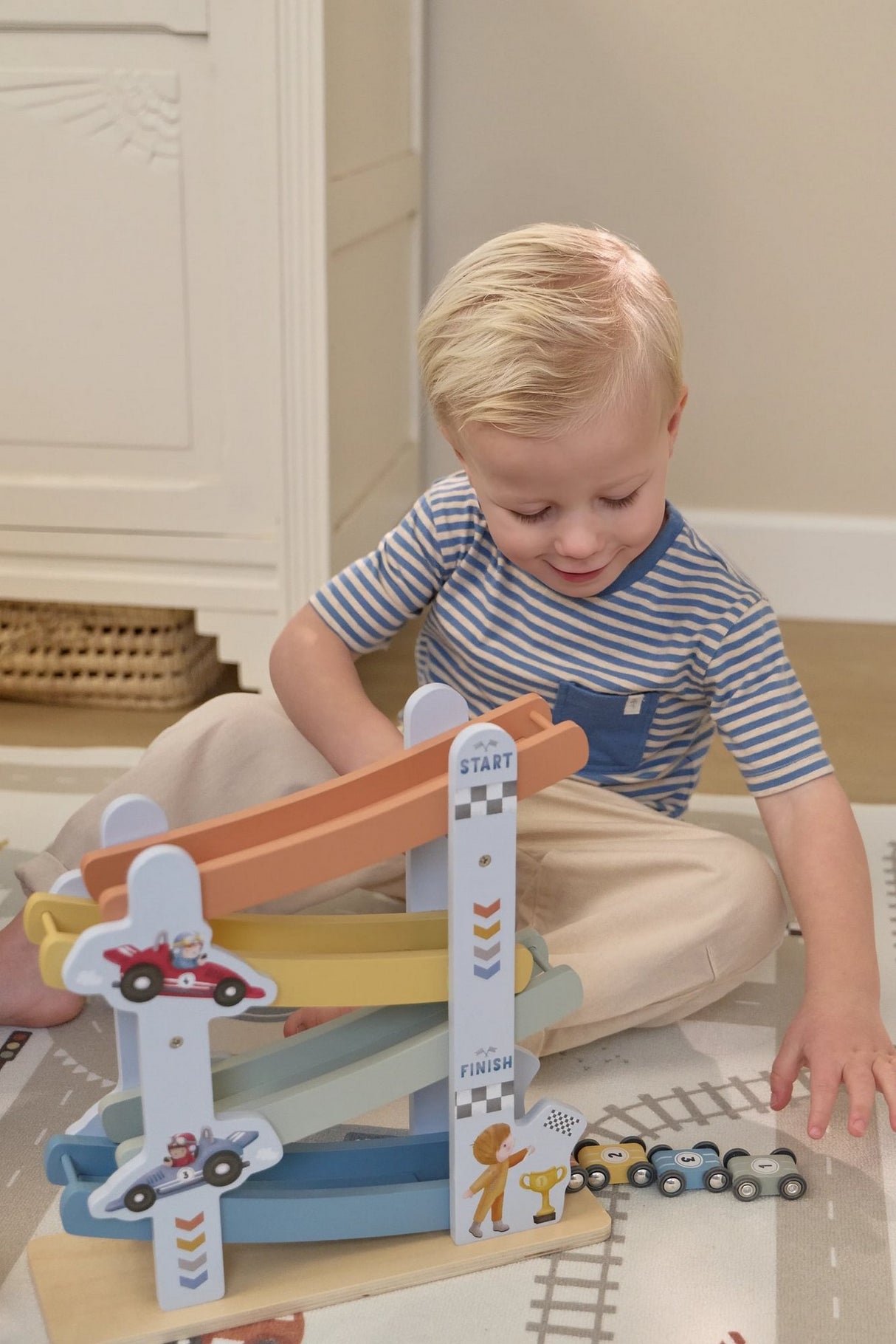 Kugelbahn Auto- Rennbahn