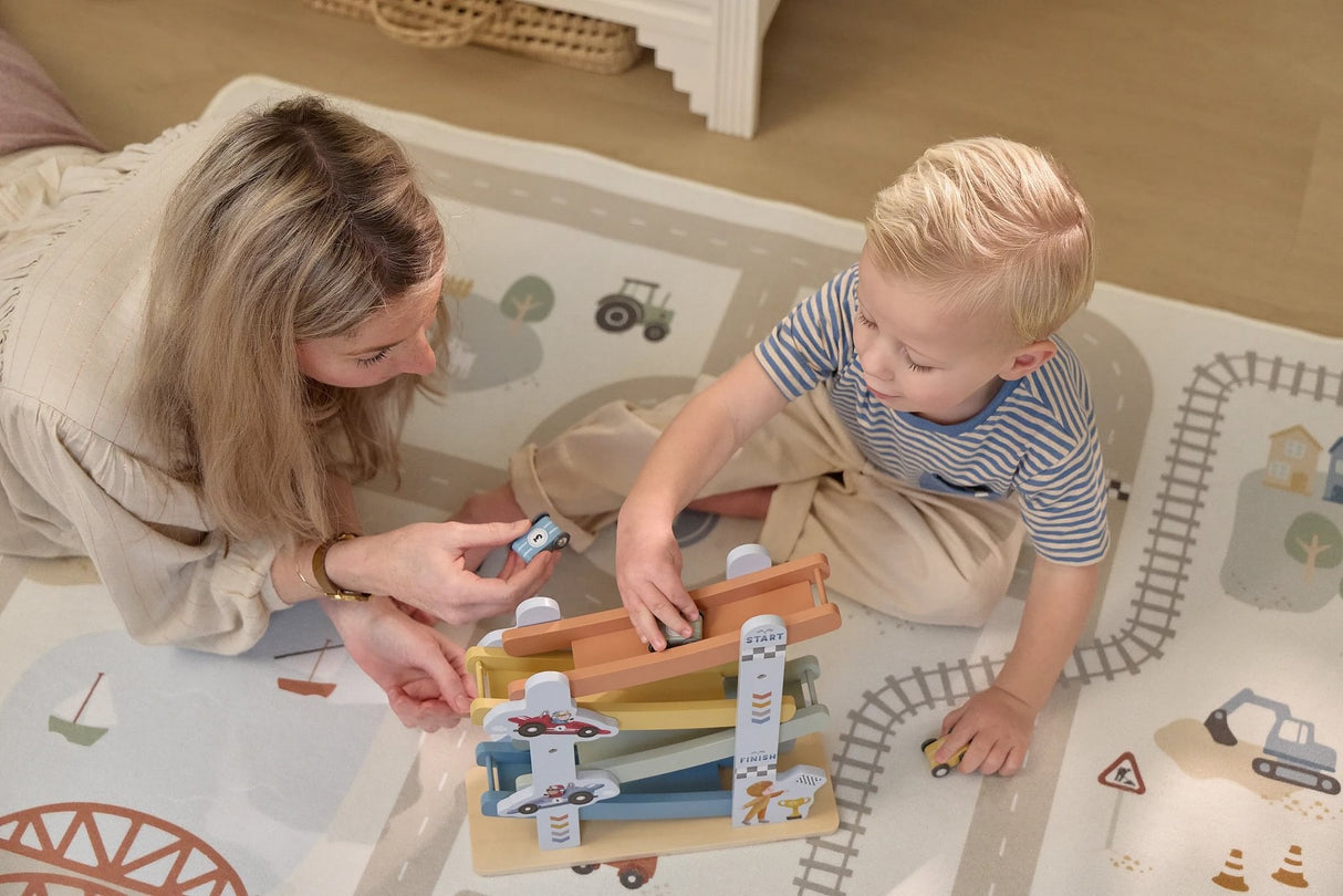 Kugelbahn Auto- Rennbahn