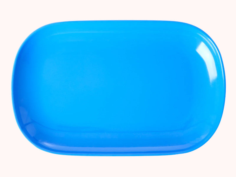 Servierteller/ blau
