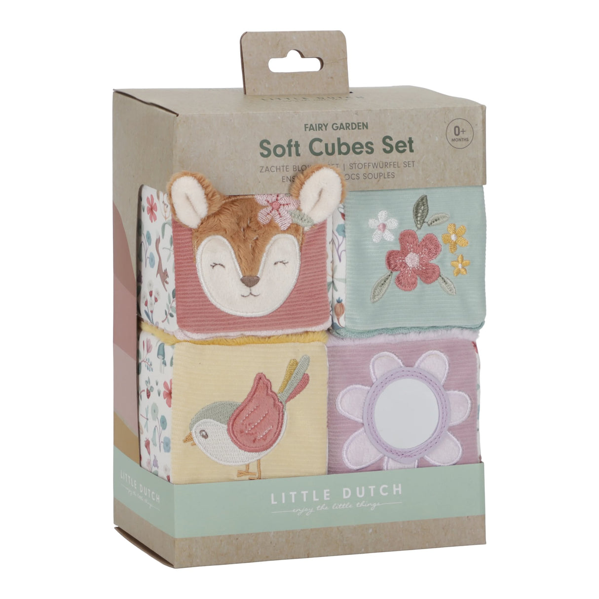 Stoffwürfel Set/ Fairy Garden