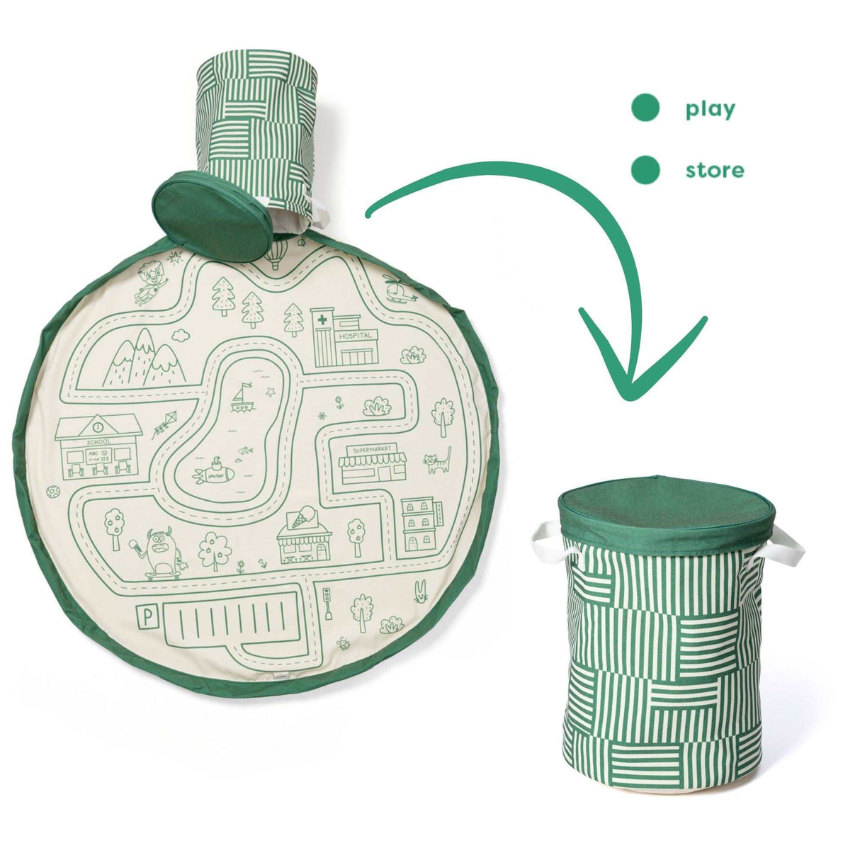 Spielmatte Soo/ Roadmap