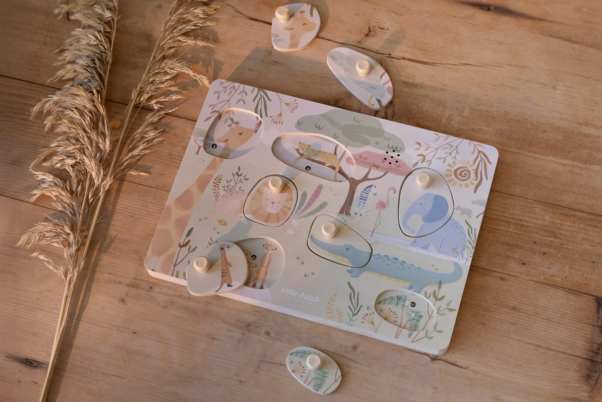 Sound Greif Puzzle - Safari Friends