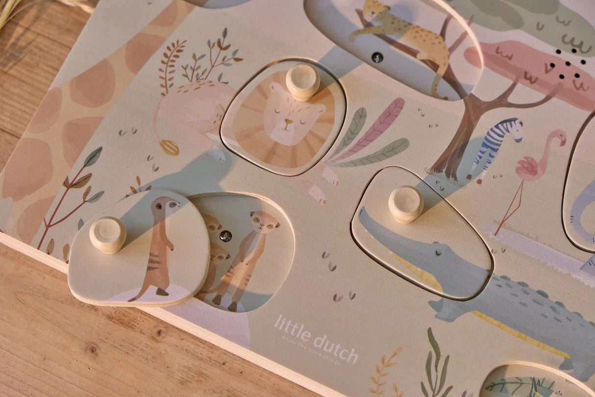 Sound Greif Puzzle - Safari Friends