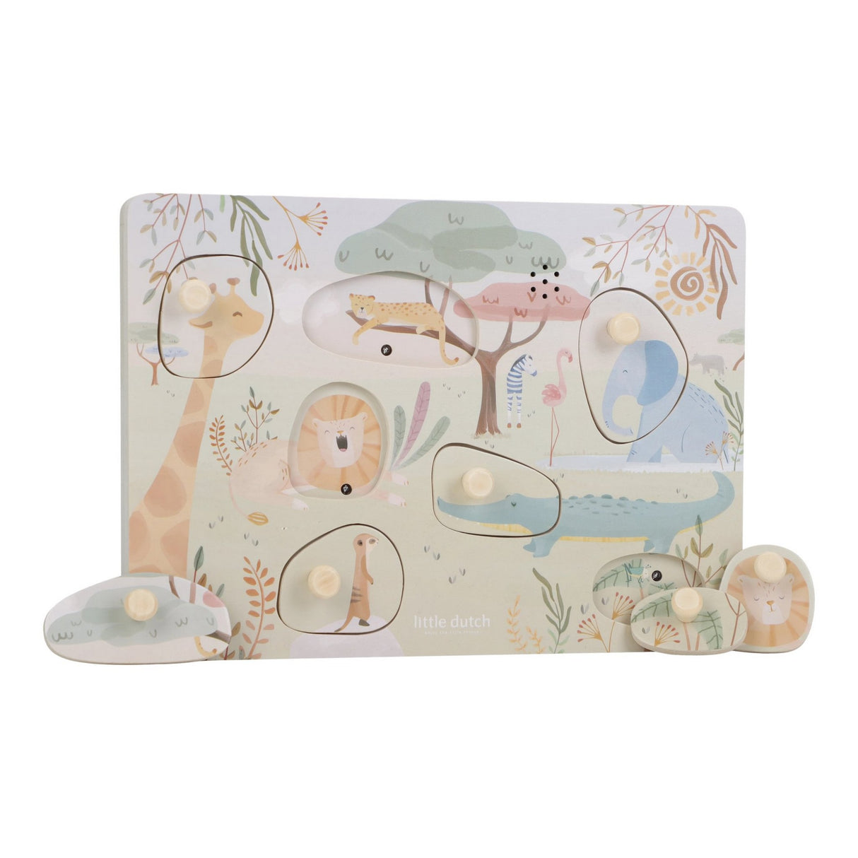 Sound Greif Puzzle - Safari Friends