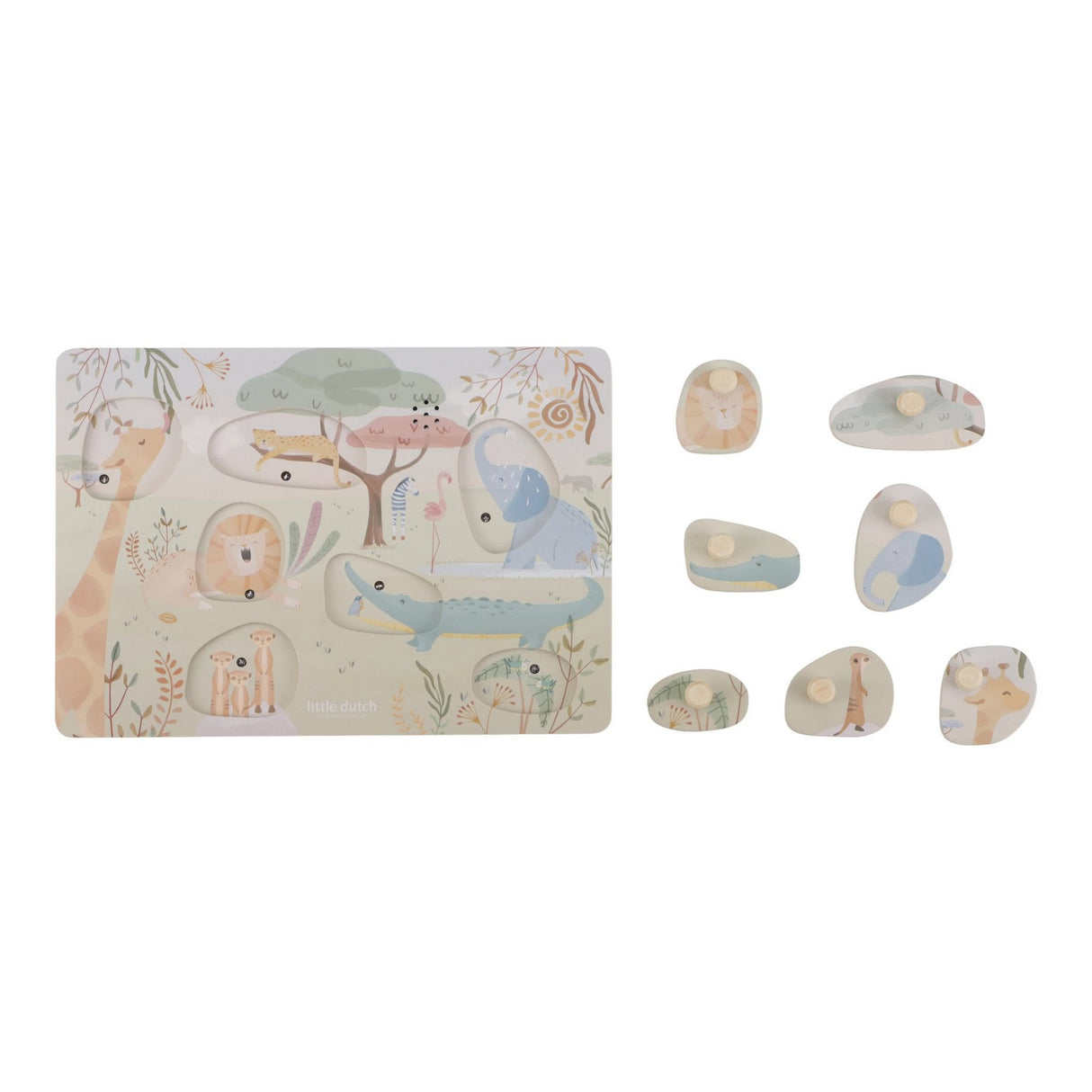Sound Greif Puzzle - Safari Friends