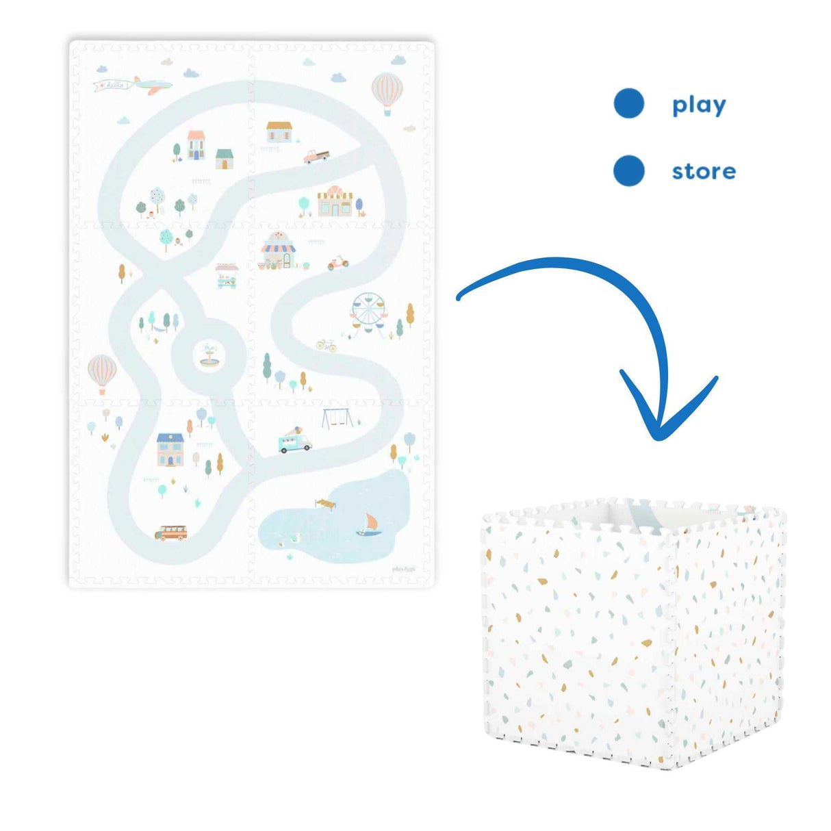 Spielmatte Tiloo/ Village