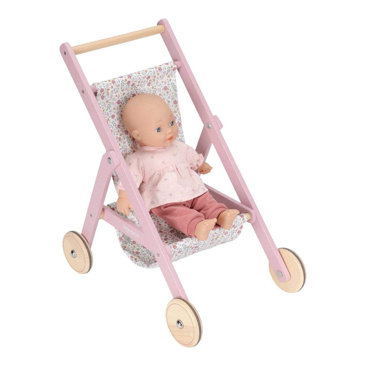 Puppenbuggy Holz