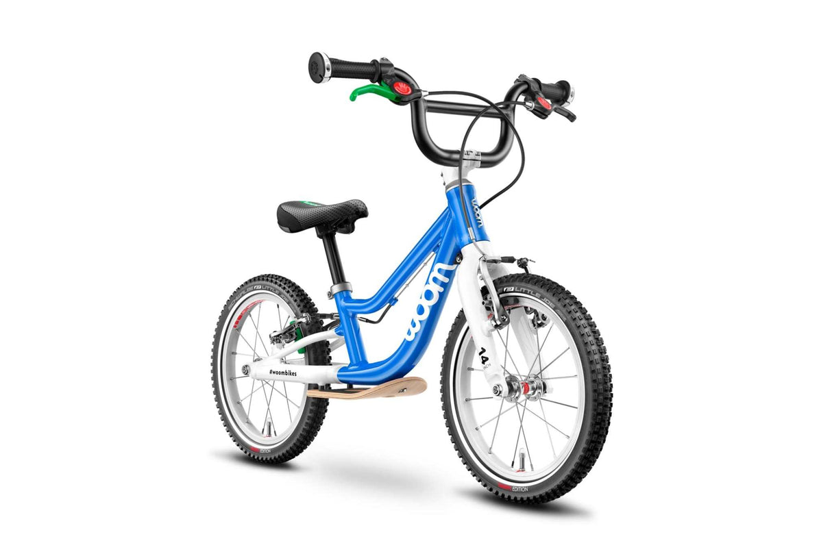woom 1 plus Laufrad 14'' - korbmayer. ganz besonders. für kinder.