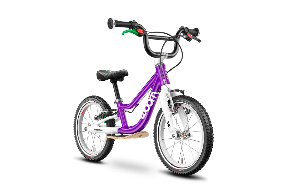woom 1 plus Laufrad 14'' - korbmayer. ganz besonders. für kinder.