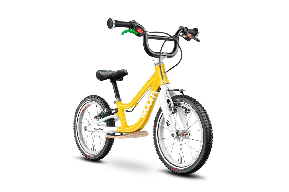 woom 1 plus Laufrad 14'' - korbmayer. ganz besonders. für kinder.