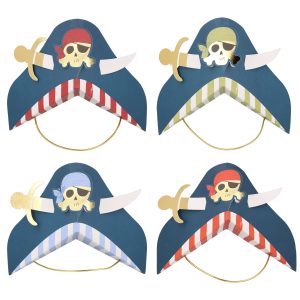 Blaue Piraten Partyhüte