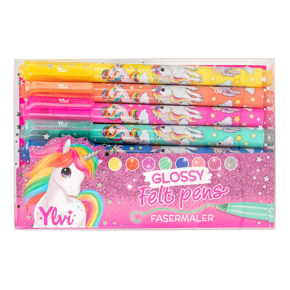 Ylvi Glossy Filzstifte Set - korbmayer. ganz besonders. für kinder.