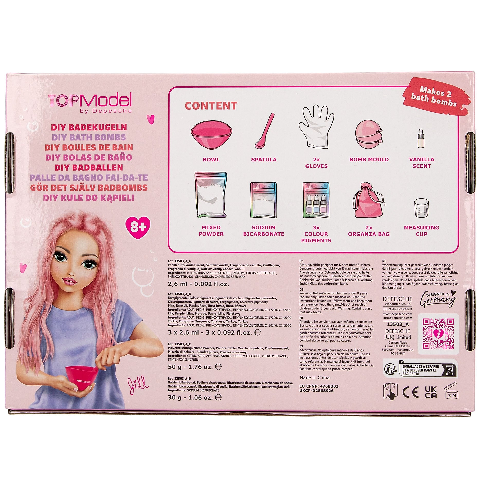 TOPModel DIY Badebombe Set