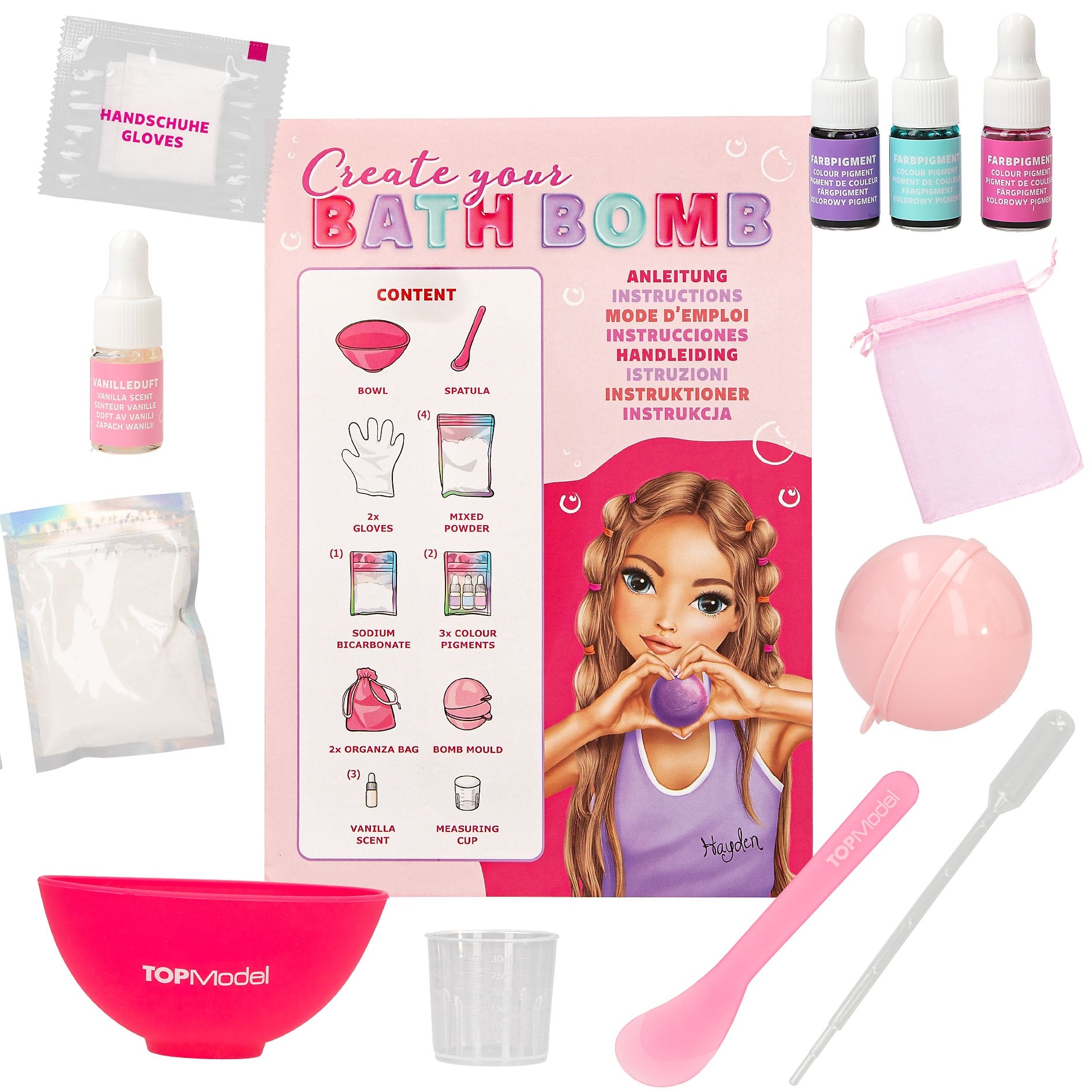 TOPModel DIY Badebombe Set