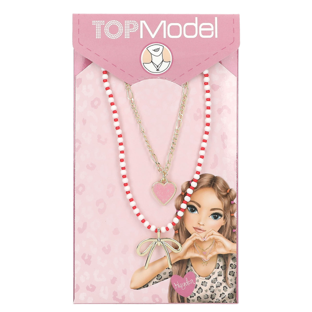 TOPModel Doppel-Halskette Leoheart
