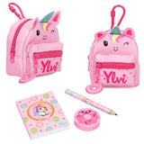 Ylvi Einhorn Rucksack mit Schreibset (1Stück)
