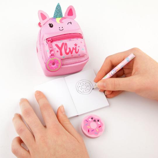 Ylvi Einhorn Rucksack mit Schreibset (1Stück)