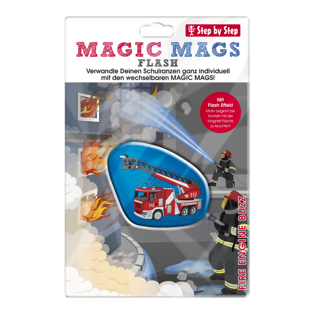 MAGIC MAGS FLASH Fire Engine Buz