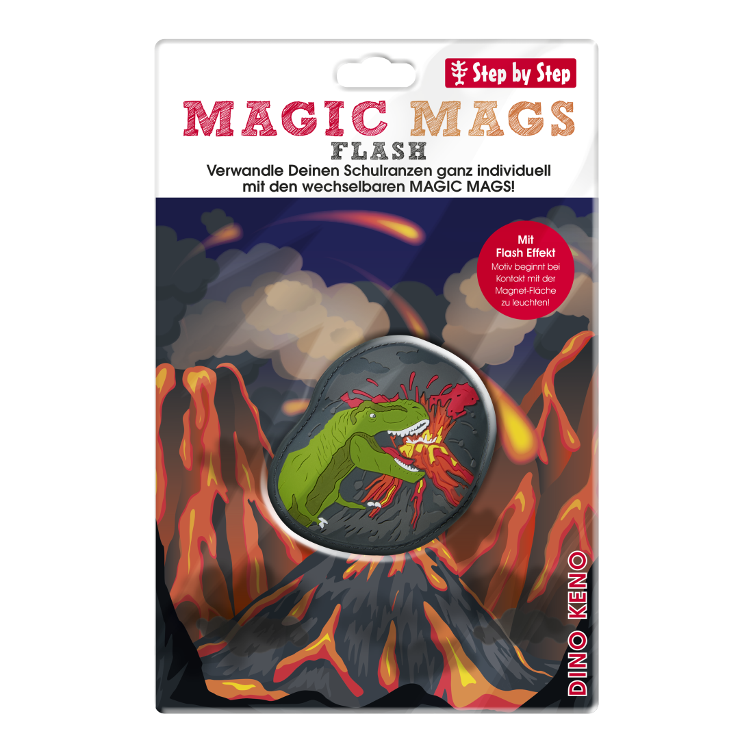 MAGIC MAGS FLASH Dino Keno - korbmayer. ganz besonders. für kinder.