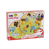 Magnettierpuzzle, 4 Tiere