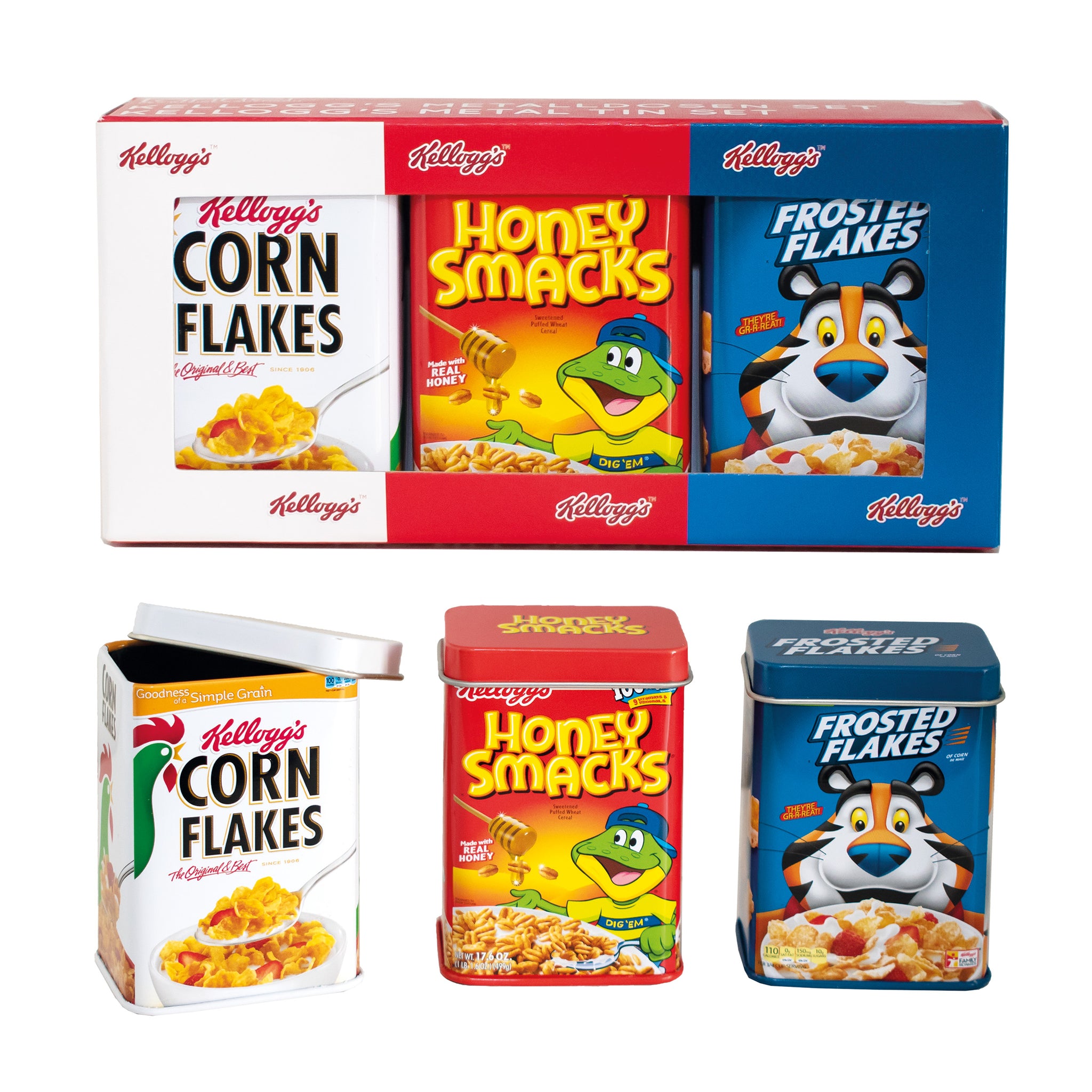 Kelloggs Metalldosen