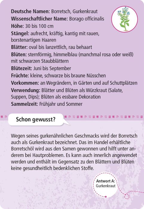 Expedition Natur - 50 essbare Wildpflanzen