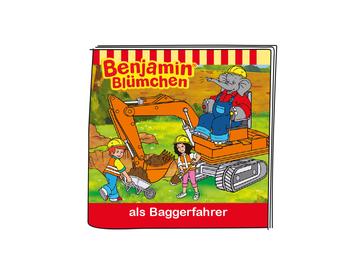 Tonies® Hörfigur Benjamin Blümchen - Benjamin als Baggerfahrer