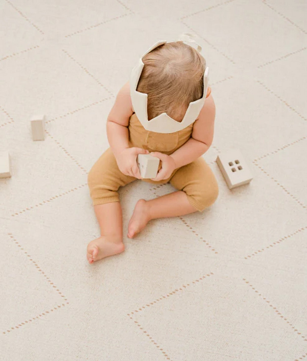 SPIELMATTE TULUM- BONE - korbmayer. ganz besonders. für kinder.