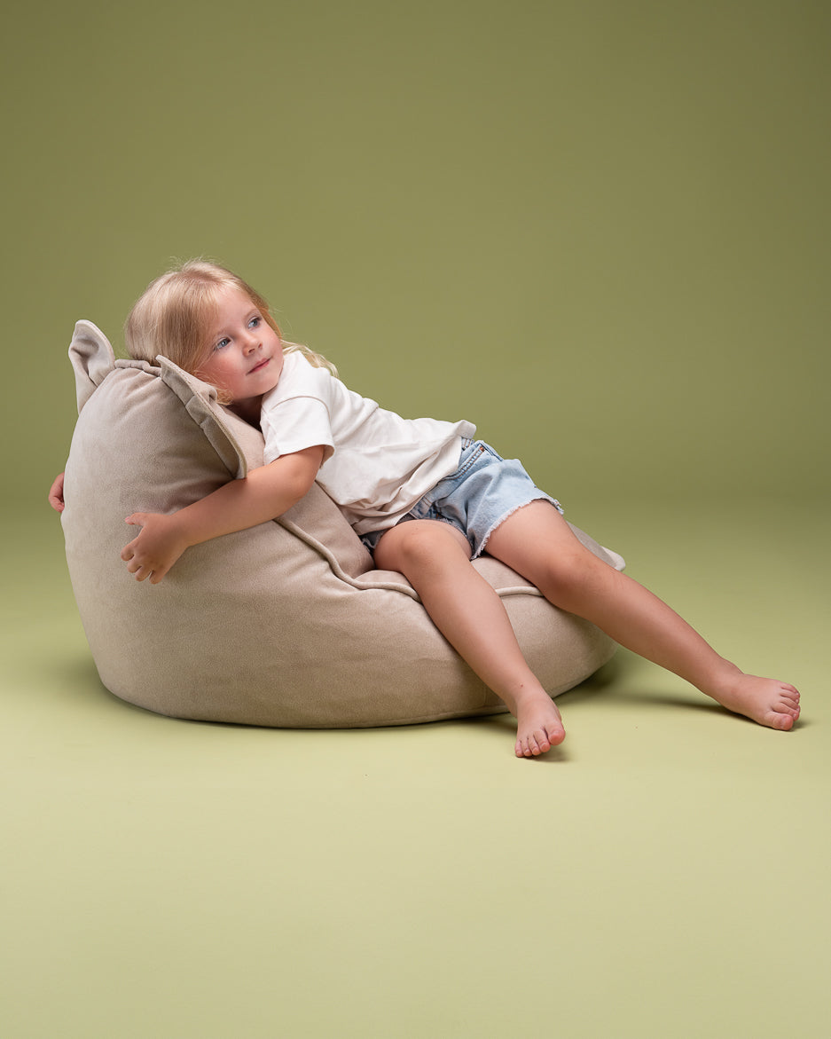 Bear Beanbag/ Beige