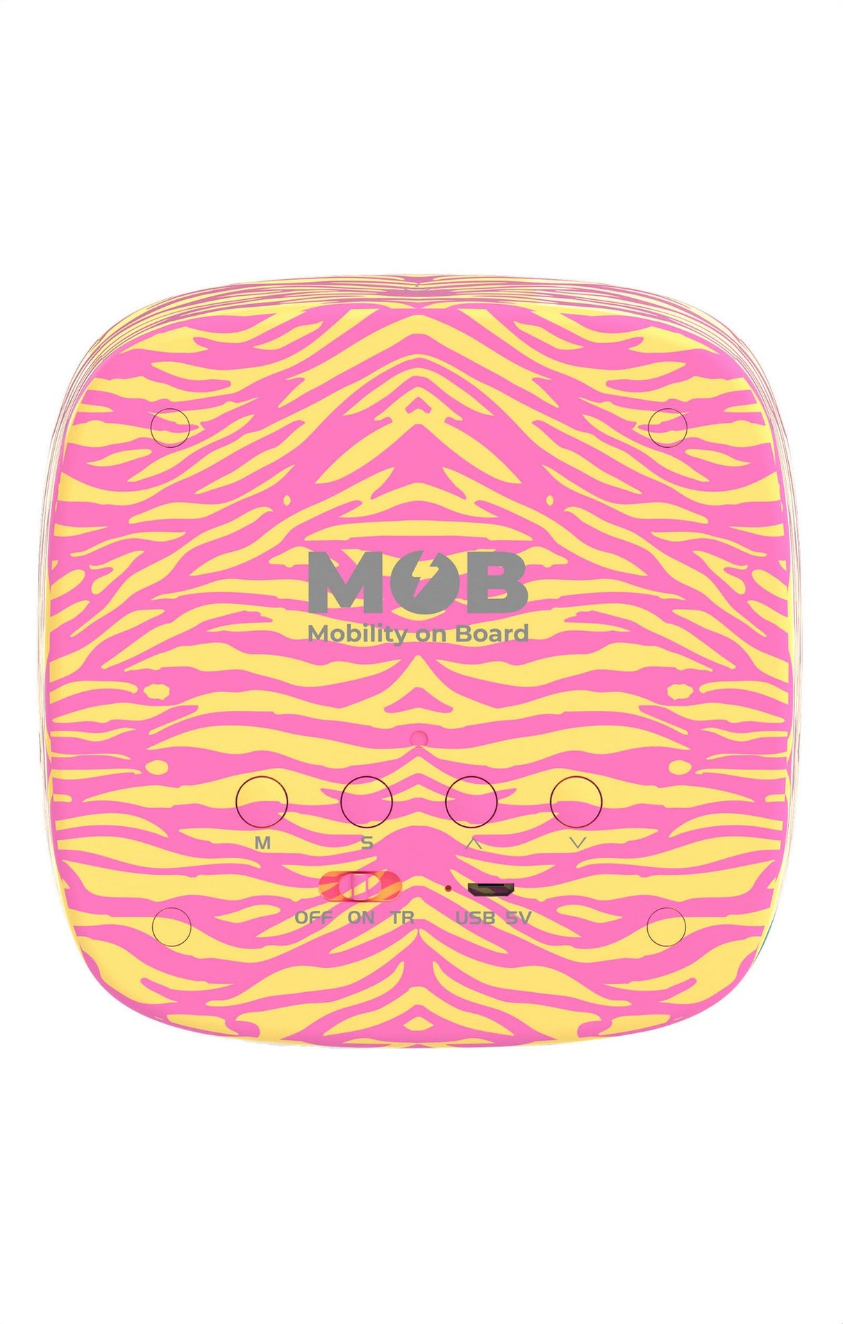 Wecker mit Nachtlicht- Zebra Pink