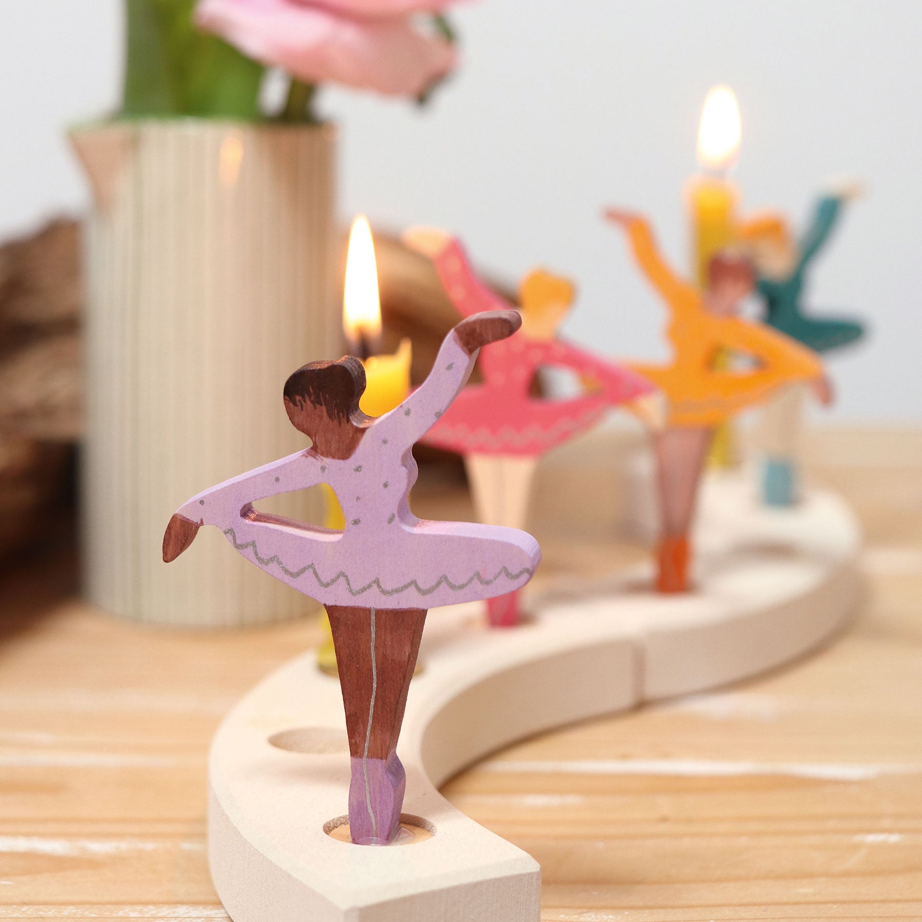 Steckfigur Ballerina Fliederduft - korbmayer. ganz besonders. für kinder.