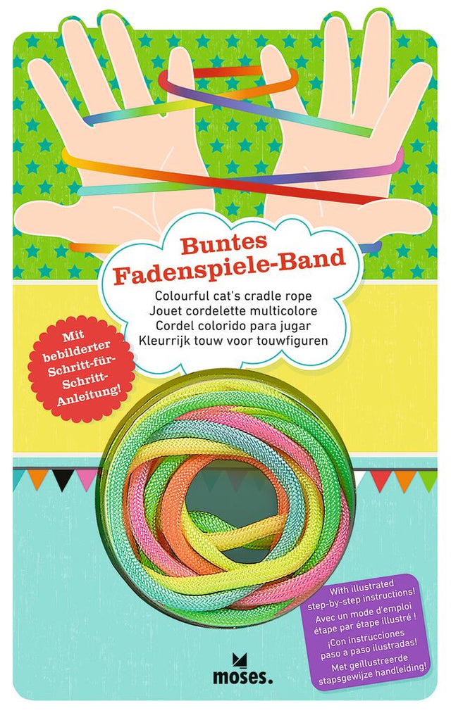 Fadenspiel-Band sortiertMosesFadenspiel-Band sortiertkorbmayer. ganz besonders. für kinder.