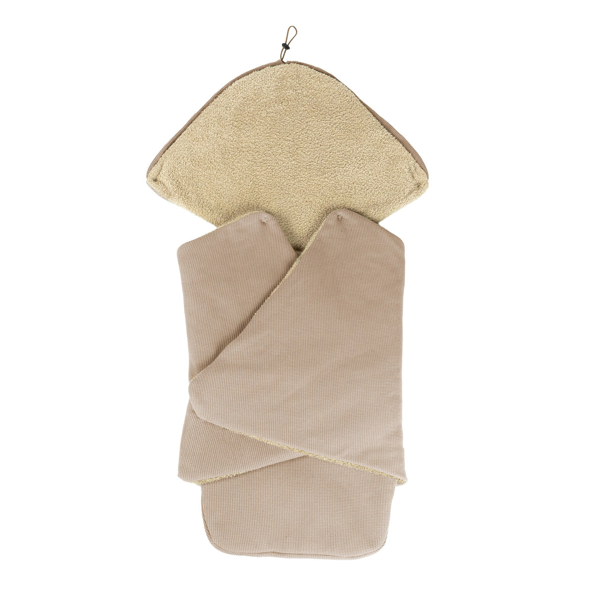 Baby Einschlagdecke Muckl -Taupe